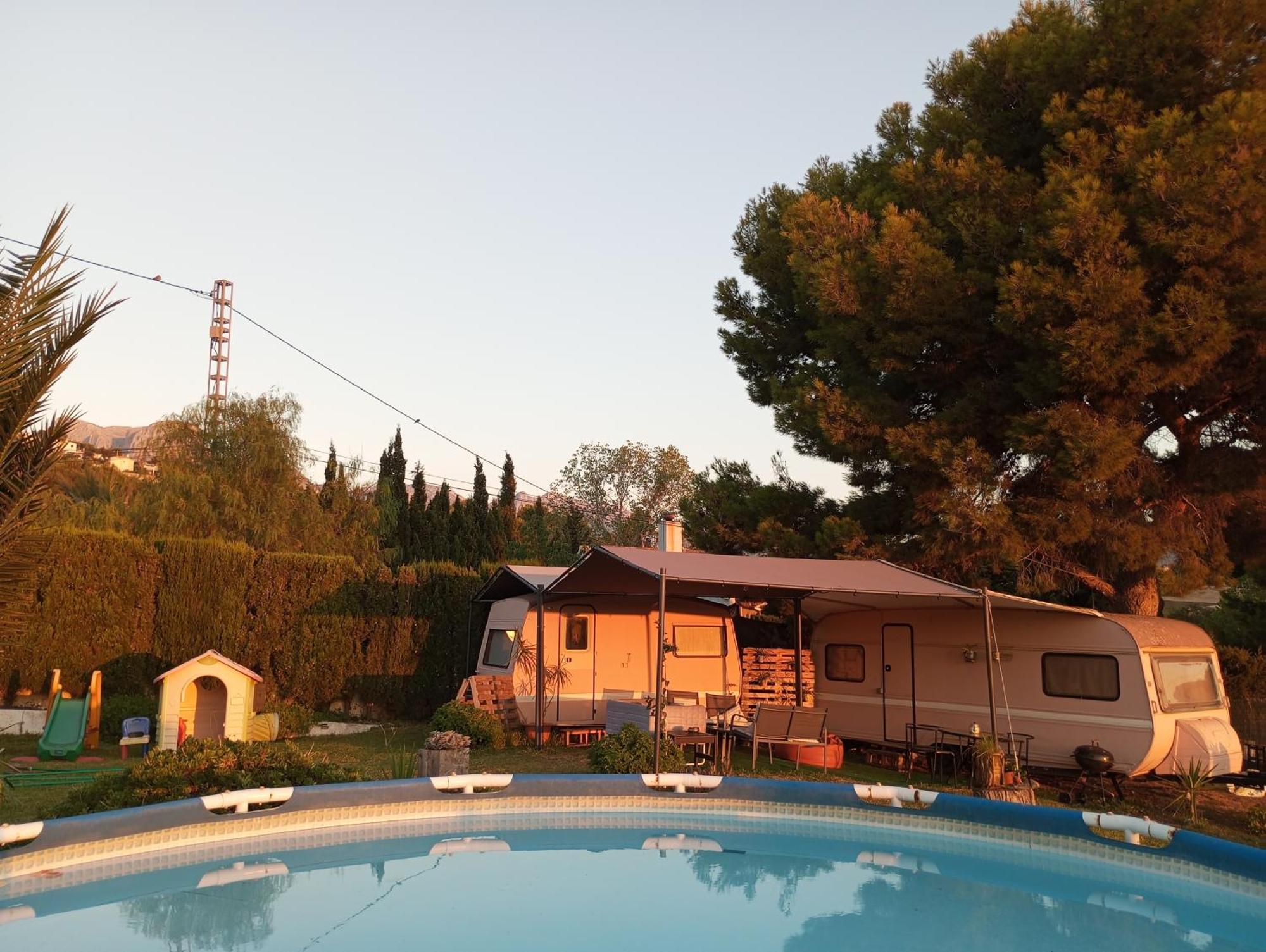 Caravana- Glamping Casa Tortuga La Nucía Εξωτερικό φωτογραφία