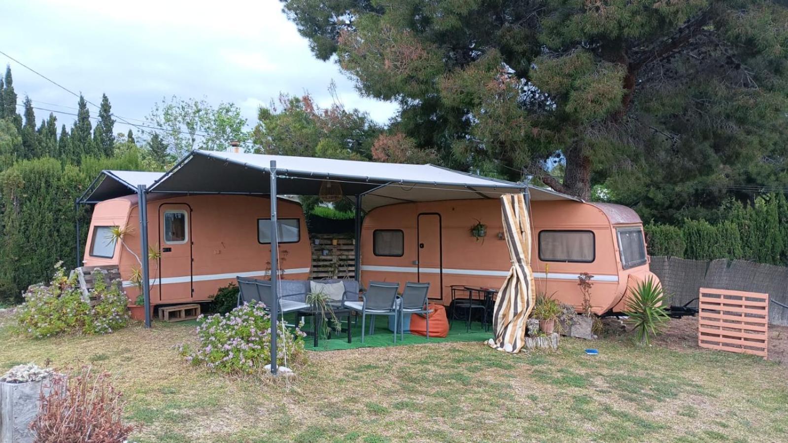 Caravana- Glamping Casa Tortuga La Nucía Εξωτερικό φωτογραφία